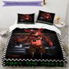 3pcs Duvet Cover Set (1*Duvet Cover + 2*Pillowcase, Without Core), Five Nights At Freddy's Print Soft All‑Season Bedding Set, Home Bedroom Decor Gift