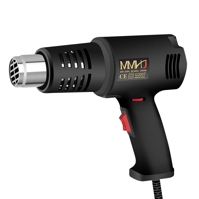 Buy Adjustable Temperature Hot Air Gun Car Film Baking Gun Industrial