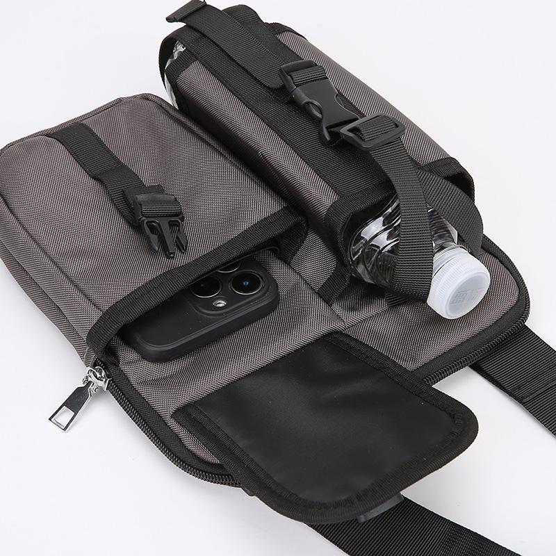 Men's Shoulder Bag Large Capacity Multi-functional Travel Bag With Water Kettle Bag