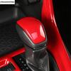 Car Gear Shift Knob Gear Head Cover Trim For Toyota RAV4      2024 RAV 4 XA50 Hybrid ABS Carbon Accessories