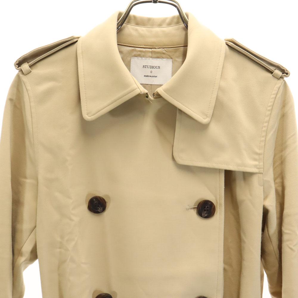 STUDIOUS Made In Japan Trench Coat Beige Women Used