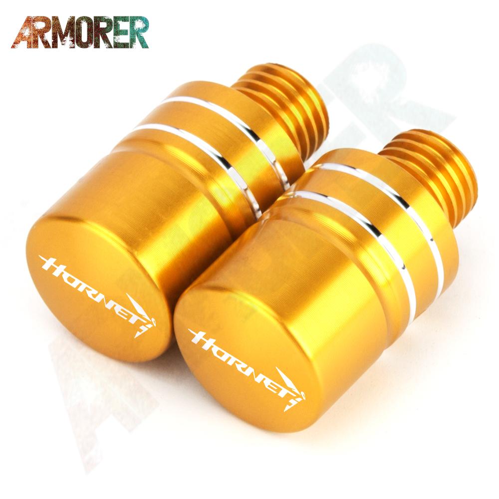 CNC hliníková zrcátka Otvor Zátky Šrouby Krytky Kryt otvoru pro zrcátko Příslušenství pro motocykly HONDA CB750 CB 750 Hornet