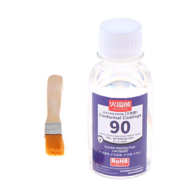 Isolierender Klebstoff Elektronikreparatur Leiterplatte Farbe 100ML Schutzlack