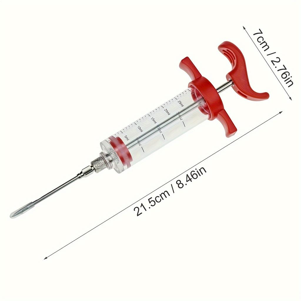 1pc Turkey Sauce Injector Meat Injector Syringe, Marinade Flavor Injector