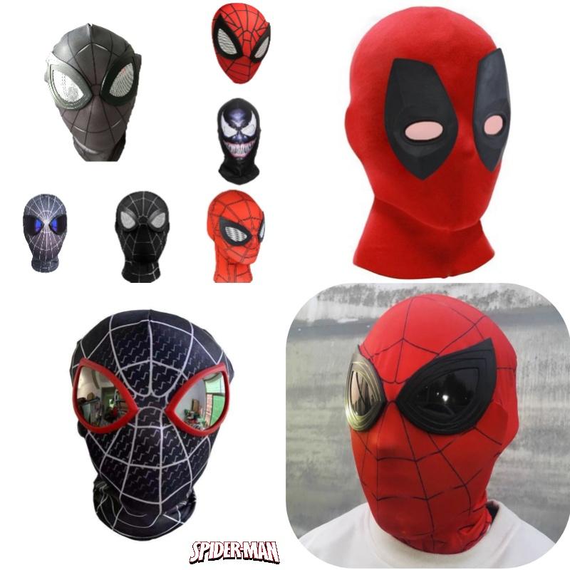 Spider-man Halloween Kostüm für Kinder und Erwachsene Lustige Spiderman Maske Kopfbedeckung