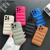 Down Jacket TPU Phone Case for iPhone 11 12 13 14 15 16 Pro Max for Iphone12 16pro 7 8 Plus X XS Buffer Buff Cases Cover Capa
