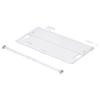 eXtremeRate Switch Compatible with OLED Soft Touch Console Back Plate DIY Replacement Housing Shell Clear Material Switch Shell Switch Stand Not