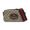 [Usato] Serie Neo Vintage Logo in Lamina d'Oro Testa di Tigre Metallica Monogramma Tela e Pelle Borsa Fotografica - Buono #K0R5D4