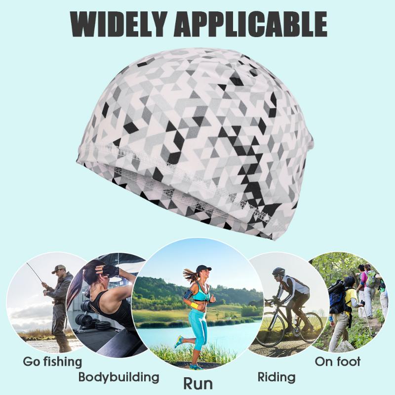 Radfahren Schnelltrocknende Kappe Anti-UV Hut Motorrad Fahrrad Fahrradhelm Anti-Schweiß Innenkappe für Sommer Unisex Outdoor-Sport Hut