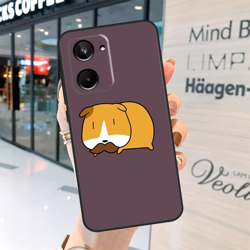 Lustiger Meerschweinchen-Ballon-Case für Realme GT7 Pro GT6 11 12 13 14 15 Pro Plus C55 C53 C35 C33 C61 C65 C67 C53 C71 C75