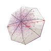 Clear Bladder Screen, Transparent Umbrella, Sweet, Light Women's Dome Foldable Umbrella for