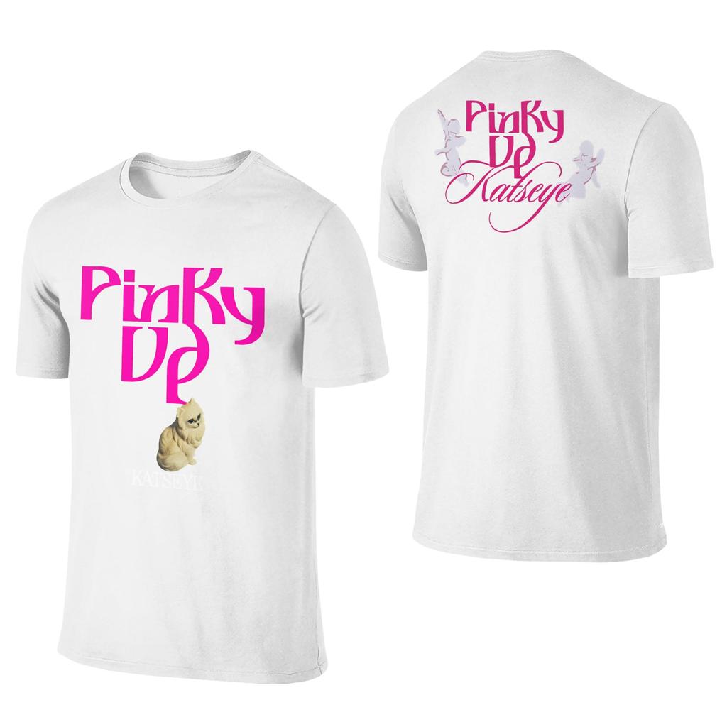 Cool Pinky Up Katseyes TShirts For Unisex O Neck Cotton T Shirts Short Sleeve Tee Shirt New Arrival Clothing
