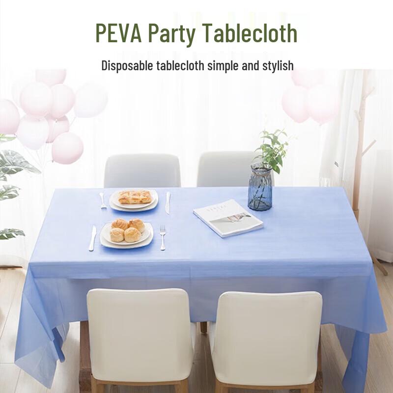 Disposable PEVA Plastic Tablecloth