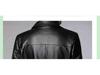 Men's Leather Jacket for Mid-Aged & Elderly: Fleece-Lined, Thickened, Windproof, Detachable Fur Collar, Winter Warmth for Dad.