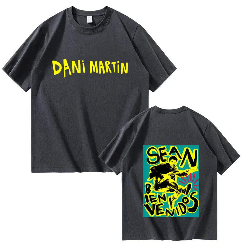 Singer Dani Martin Punk Graphics Print Harajuku TShirts Mens Women Cozy Short Sleeve T Shirts Aesthetic Tide Streetwear Tshirt