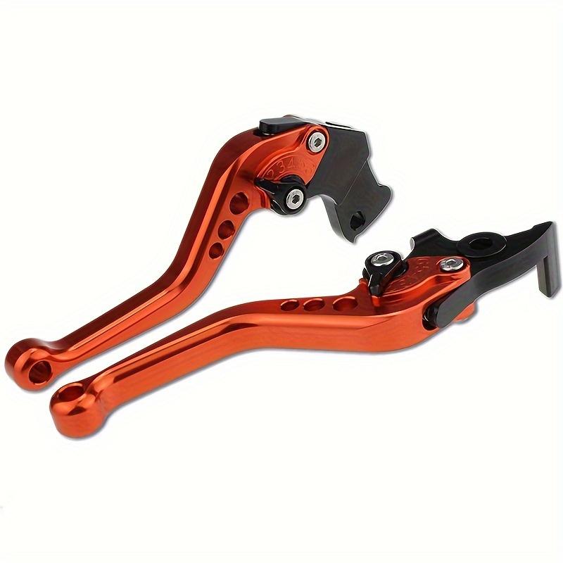 Motorcycle Brake and Clutch Levers Adjustable, Aluminum Alloy For Motorcycles - Enhance Control & Safety - Great Gift for Motorcyclists