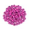 100pcs 6.8mm Acrylic Letters Beads Multicolor Flat Round Alphabet Loose Spacer Beads For Jewelry Making DIY Bracelet Accessories