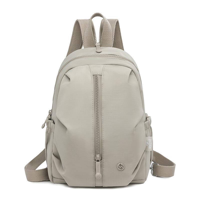 

Stylish new outdoor sports mountaineering bag light casual versatile backpack solid color simple travel student bag