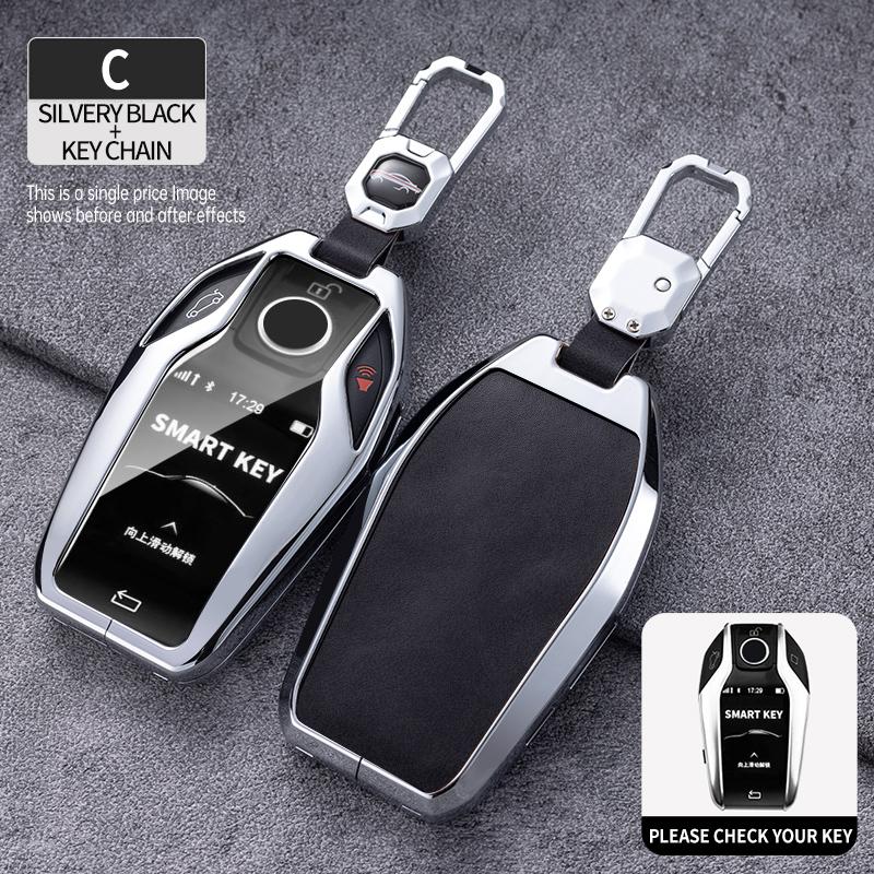 Zinc Alloy Car Remote Key Case Cover Shell For BMW 5 7 Series G12 G11 G30 G32 G31 I8 I12 I15 G01 X3 G02 X4 G05 X5 G07 X7 Car Bag