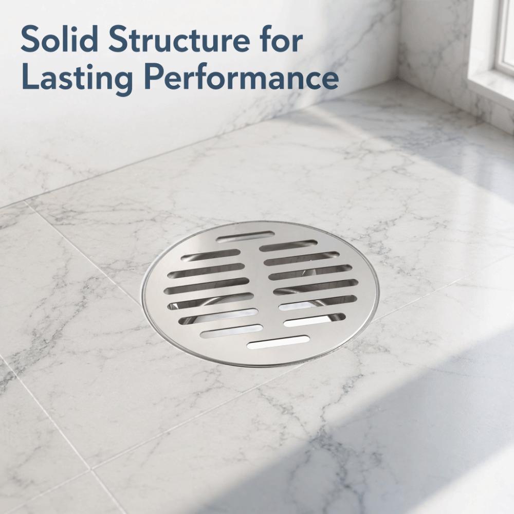 304 Stainless Steel Floor Drain Cover Adjustable Clamp Grate Cover Drain Cover  Washroom