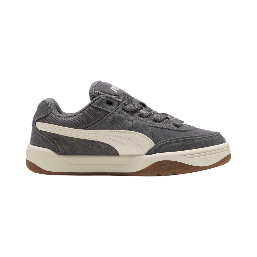 PUMA Park Lifestyle SK8 Wear resistant And Lightweight Low top Skateboard Shoes Unisex Gray 400708-02
