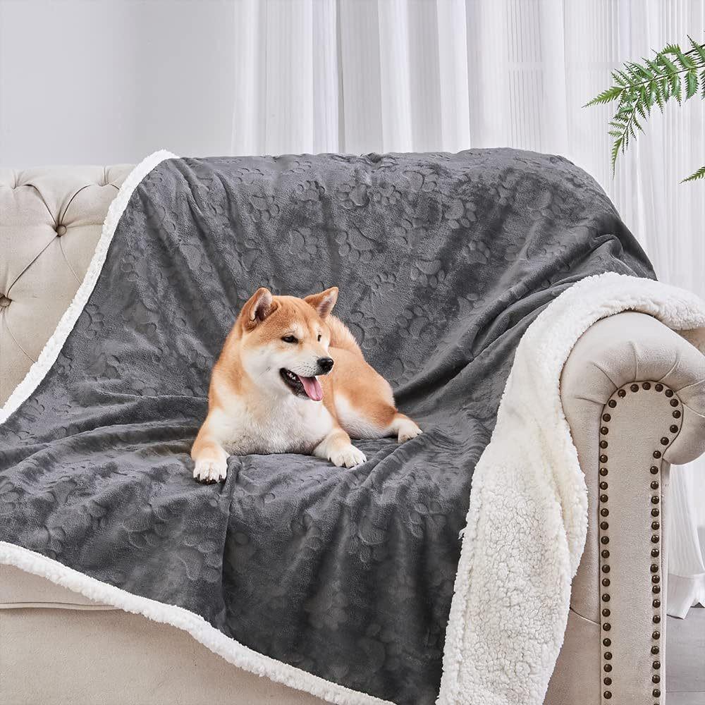 Thick Flannel Waterproof Dog Blanket & Car Seat Mat