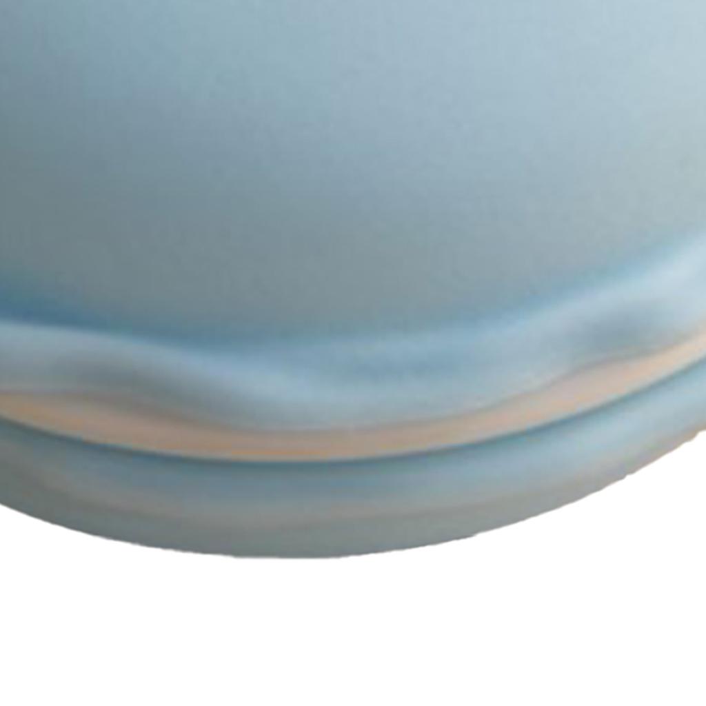 Macaron Jewelry Box Light Blue Plastic Exquisite Macaron Shape Storage Box for Women Girls
