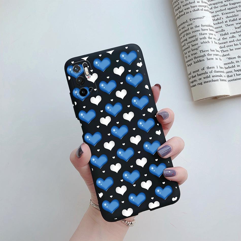 For Xiaomi Redmi Note 10T Case Redmi Note10T 5G Love Heart Soft Silicone Back Cover For Xiaomi Redmi Note 10T 10 T 5G Phone Case