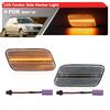 2x For Benz W210 E-Class E300 E320 E420 E430 E55 AMG 1996-2002 Led Bumper Side Marker Lights Auto Fender Flare Lamps 2108201321