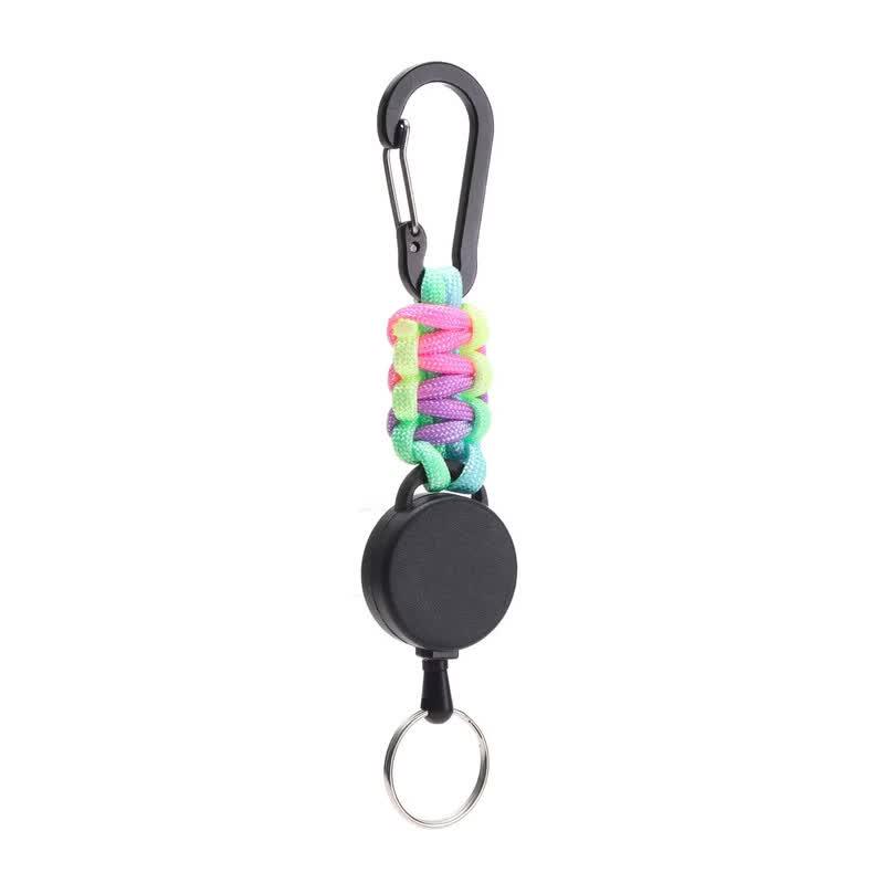 Tolex Outdoor Ret Retractable Paracord Keychain