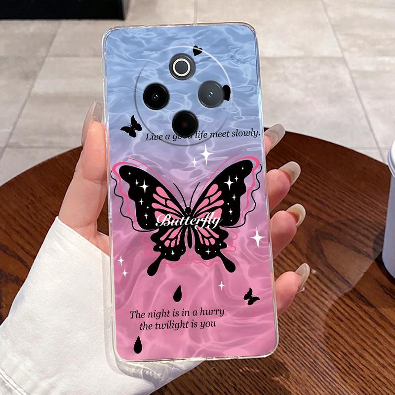 Jelly Casing For Vivo Y300 Pro Y300 Pro+ T4 Capa Clear Silicone Soft TPU Back Cover For Vivo IQOO Z10 Cute Rabbit Cat Phone Case