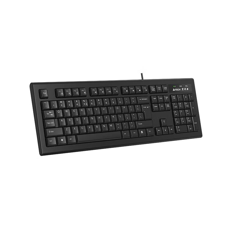 A4Tech Wired USB Slim Silent Keyboard KR-85