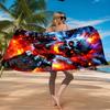 Eerie Frozen Phantom Beach Towel Microfiber Beach Towel, Lightweight and Quick-Dry, for Summer Travel, Swimming Pool Fan Birthday Gift