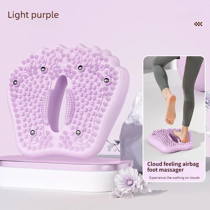 Inflatable Foot Massager Anti-Slip Finger Pressure Points Stepper Pad Magnetic Acupressure Yoga Fitness Foot Circulation Relax