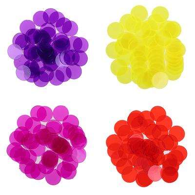 50 gettoni da poker in plastica da 15 mm, gettoni da casinò, gettoni da gioco per famiglie