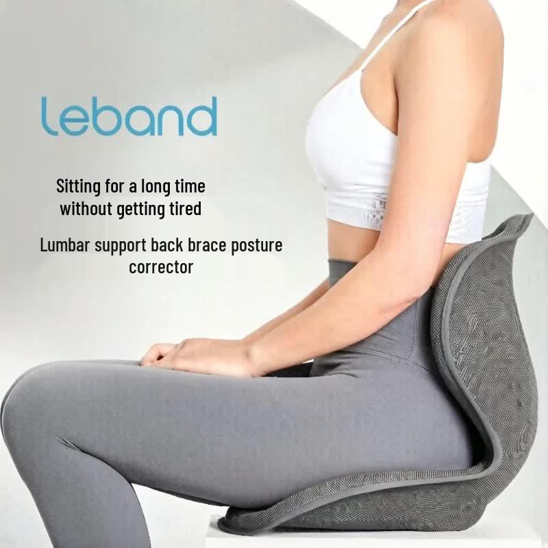 Ergonomic Petal Seat Cushion with Lumbar Support
