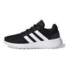 Adidas Lite Racer CLN 2.0 J Black White Kids Sneakers Core-Black Cloud-White Scarlet GZ7739