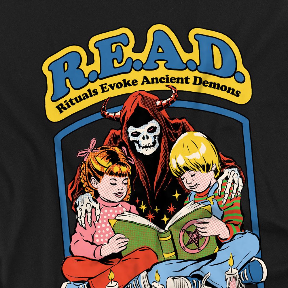 Steven Rhodes Unisex Adult Read Long-Sleeved T-Shirt