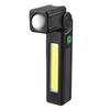 Working Flashlight 90 Degree Waterproof Led Rechargeable Magnetic 5 Modes High Lumens Flashlight Repairing Working Work Light