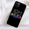 JDM Legenda Driftové Auto Pouzdro na Telefon Pro iPhone 16 15 14 12 11 13 Pro Max 7 8 Plus X XR XS Max 13 12 Mini Kryt