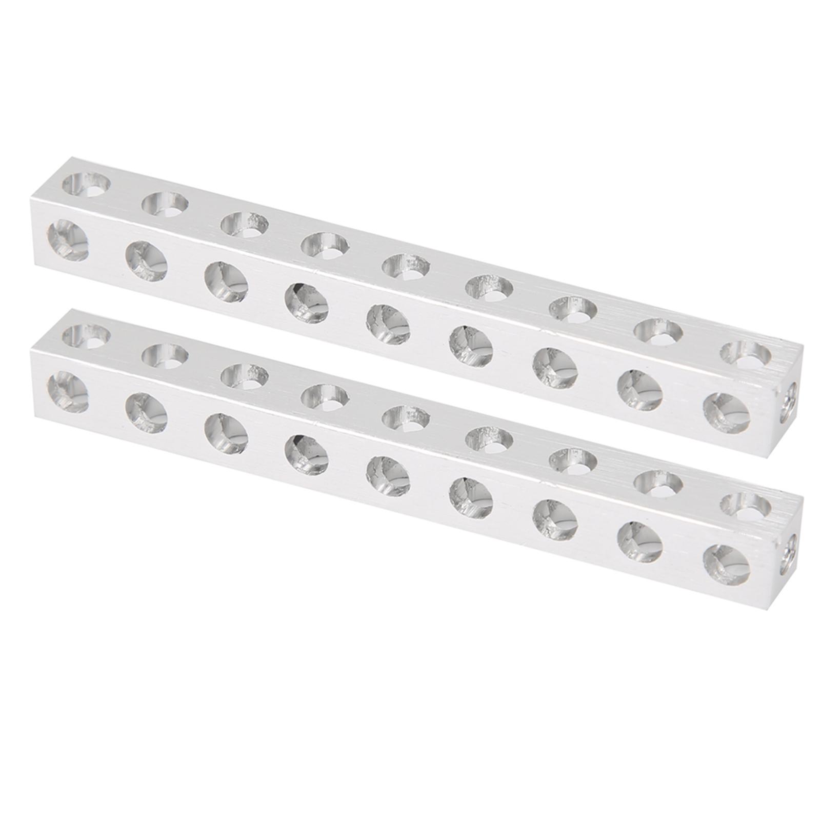 

2шт 310600090072 Роботизированная конструкция, квадратная балка, аксессуар, 9 отверстий 8 x 8 x 72 мм