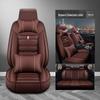 Universal Leather Car Seat Cushion - Washable, All-Season, Easy Care