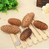 1-15CM Pine Cone Christmas Ornament: Creative DIY Handmade Decoration & Photography Prop
