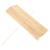 2Packs Bamboo Skewers Disposable Bbq Rotating Sticks Sharp End for Meat Seafood Grilling Wedding Party Catering