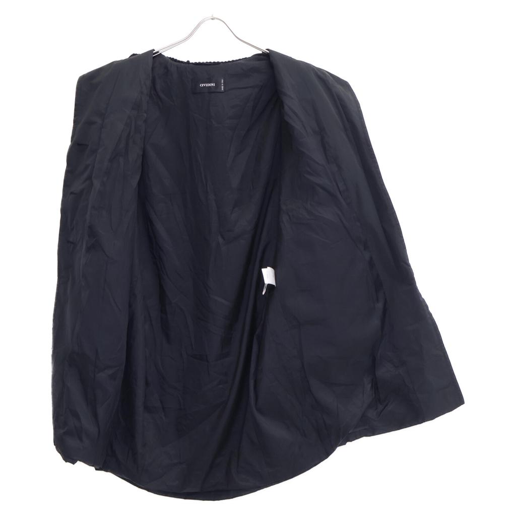 CIVIDINI MPM7205001 Black Hoodie Jacket Coat 40 blackUsed