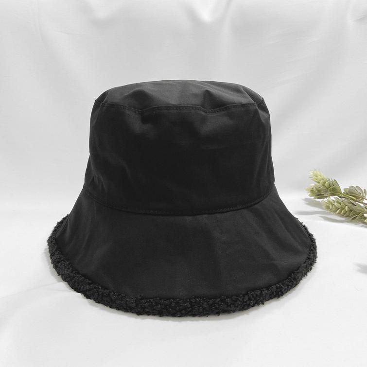 Women's Unisex Fleece Reversible Bucket Hat
