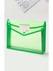 Transparent A4 Document Bag with Large Capacity and Business Card Holder