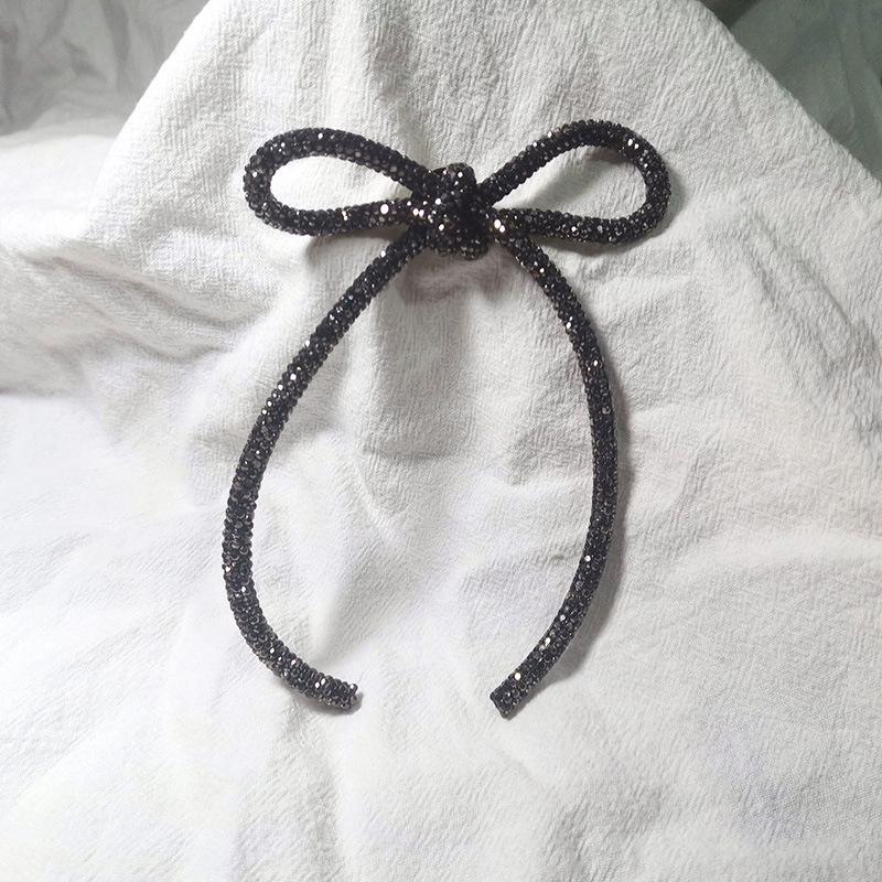 Simple Bowknot Brooches For Women Girls Blazer Accessories Elegant Bow Hair Clip Hair Accessories Gifts