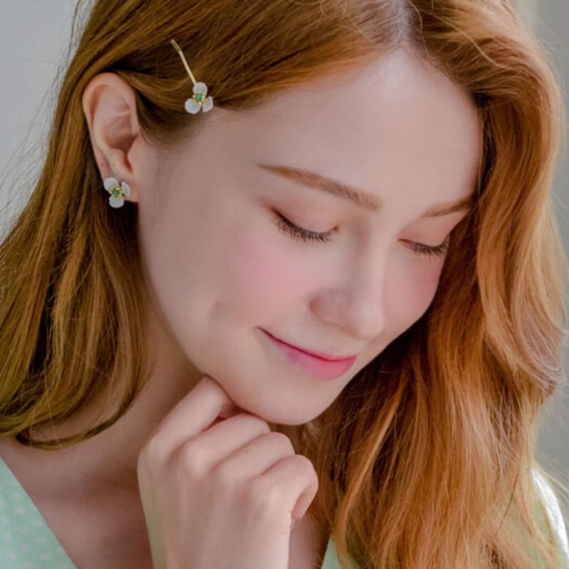 Dana Burton Elena Glass Hairpin