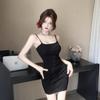 South East Asia Sexy Backless Butterfly Red Suspender Dress Female Xia Chun Wants To Close the Waist and Show the Figure